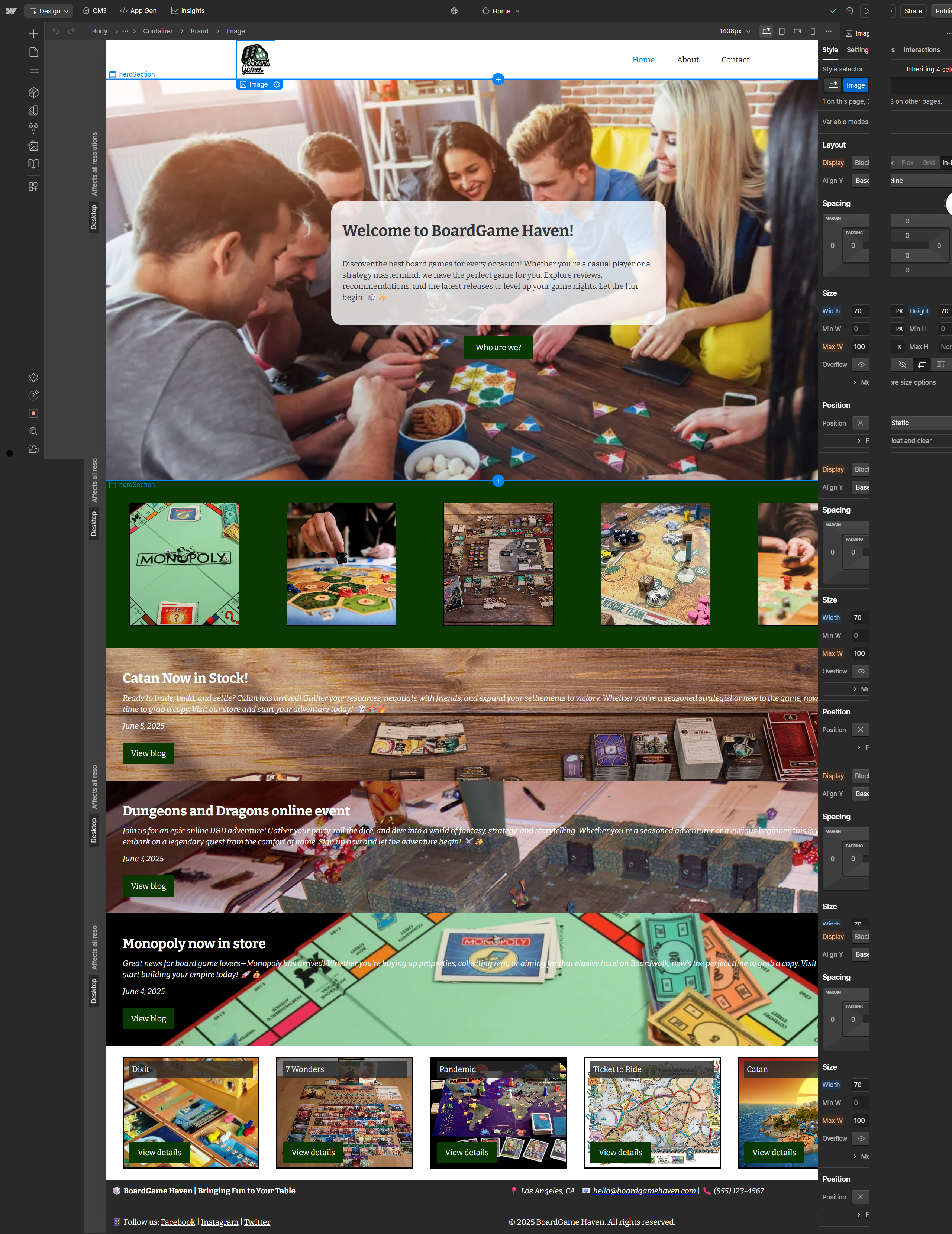 Boardgame Haven Full View